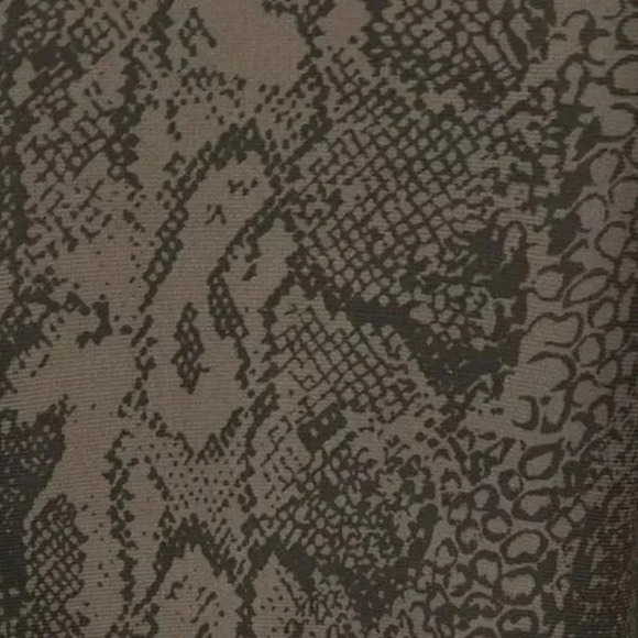 BCBGMAXAZRIA | Snakeskin Print Pencil Pavel Skirt Bodycon Bandage Size S Small - Picture 3 of 8